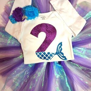 2 years old mermaid birthday
